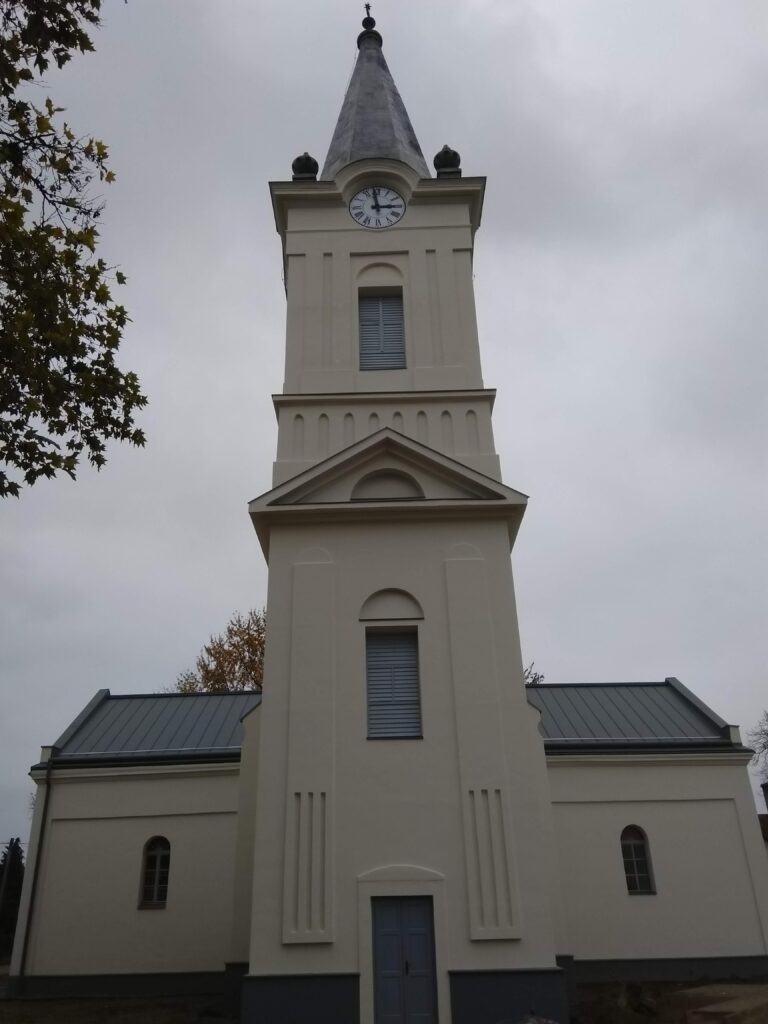 Felújított templom